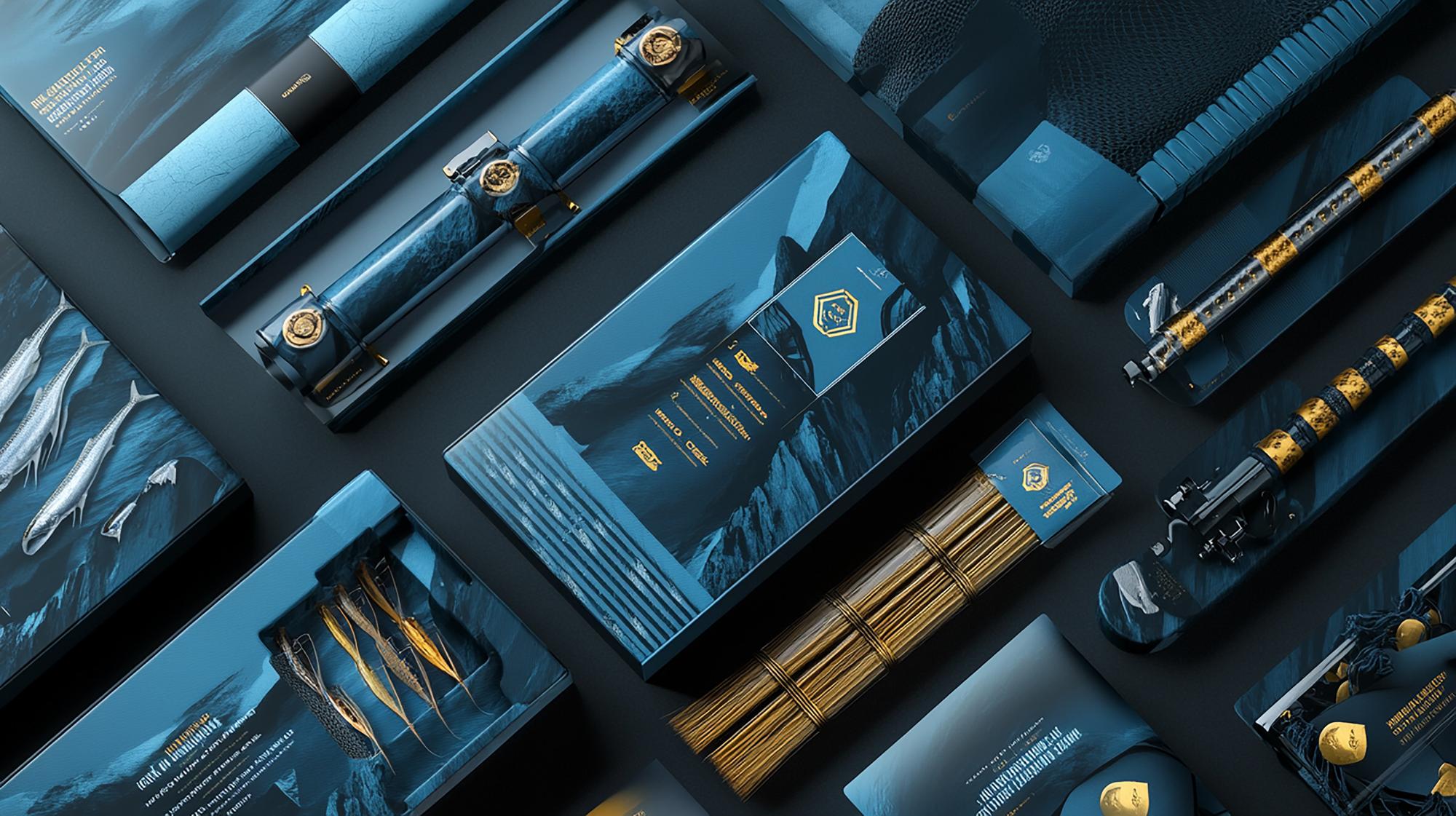 Pricing visual with layered product cards
